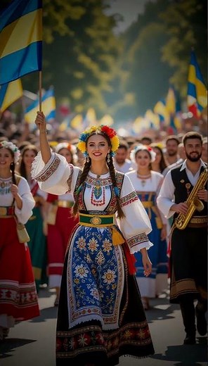 Why is Ukraine’s flag blue and yellow?