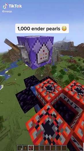 Minecraft Ender Pearl Command Block Tutorial