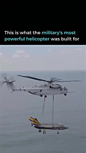 Intalogy™ on Instagram: "When you need to move a fighter jet that can’t fly, you call in the heaviest lifter in the fleet. Marines just airlifted a stripped-down F-35C using a CH-53K King Stallion - the most powerful helicopter in the DOD. No wings. No propulsion system. Just the shell of one of the most advanced jets ever built, headed to New Jersey for emergency recovery testing. The load: 30,000+ pounds of aircraft swinging beneath rotor wash. The CH-53K’s external lift capacity: 36,000 pound