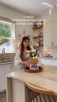 3 things that made my kitchen feel like a cottage 🌼✨ #ad