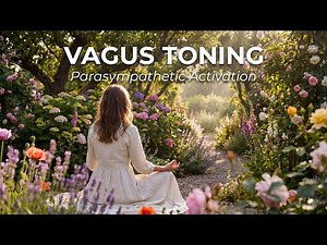 Vagus Nerve Toning | 1 Hour Parasympathetic Activation Music for Deep Calm (4K)