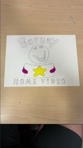 Barney Home Video Logo with Markers Part 1 #barneyhomevideo