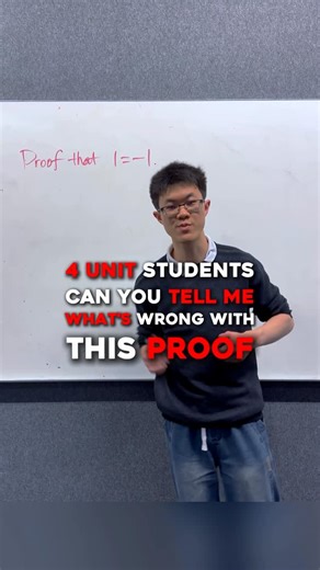 William Wibawa on Instagram: "Comment “HOLIDAY” if you want to consolidate harder exam style Complex Numbers and Proofs 🙌🏻 #maths #hsc #atar #sydney #nesa"