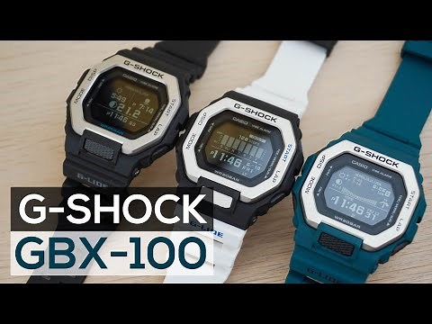 Sleek & Beautiful G-Shock GBX-100 | Unboxing & Function walkthrough