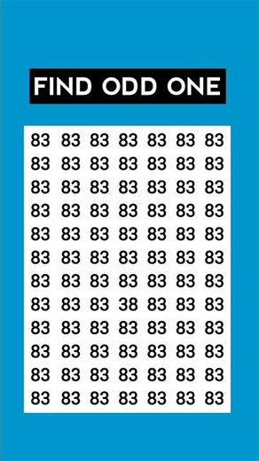 Can You Find Odd One Out In 5 Seconds? ⏱️ #findoddoneout