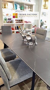 The exquisite black dining table brings timeless style and refinement to your dining area. ✨ Perfect for those who appreciate the finest details. Discover it at Trend Factory in Aruba today! 📍 Schotlandstraat 49 a, Oranjestad 📱 Contact us at ( 297) 588 7949 to discover more! #Interiordesign #Homedecor #dinningtable #Decor #TrendFactory #Aruba #Black #Blacktable | Trend Factory