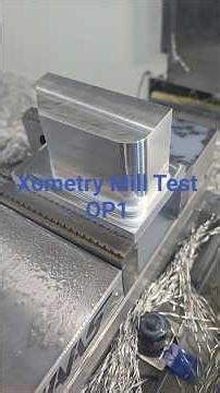 Xometry Mill test machining Op1 Courkamp Machining