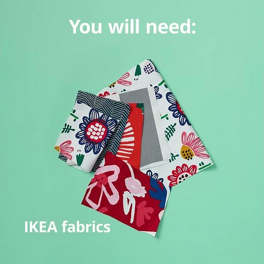 Make a fabric collage