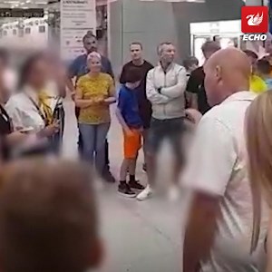 Tempers were getting heated | Liverpool Echo News