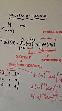 Let's talk about Laplace expansion for the determinant of matrices! #engineer #engineering #engin...