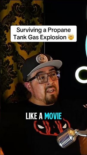 He Survived a Propane Tank Gas Explosion ⛽️ 🤯