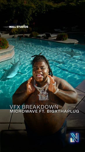 Null Studios on Instagram: "@rosama_ten7 @bigxthaplug NEW VFX WORK🪄🦈🎾 • VFX run by our star player @valtsfx 🔥 • Directed by @dir.jerrymorka VFX house: @null_studios__ VFX/Compositing by @valtsfx Keying/Clean-up by @still.vfx 3D by @sristaps"