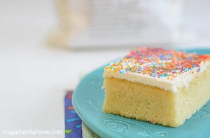 Homemade Vanilla Cake Mix Recipe