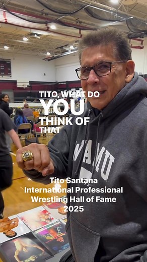 3K views · 66 reactions | Tito Santana - Hall of Fame 2025 | International Professional Wrestling Hall of Fame | Facebook