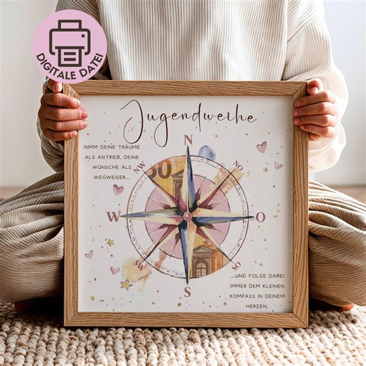 Geldgeschenk Jugendweihe | DIY Geldgeschenkidee basteln | Geldgeschenk für Junge oder Mädchen | Download A4 | Geschenk zum Ausdrucken - Etsy.de