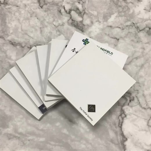 2025 Customized Self-Adhesive Sticky Notes School Stationery & Office Supplies Promotional Small Writing Memo Pad