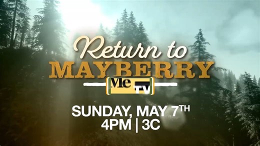 May is all about Mayberry! Are you ready for Return to Mayberry? Tune in Sunday, May 7th at 4P | 3C on MeTV. Save the date!📺📺 | MeTV