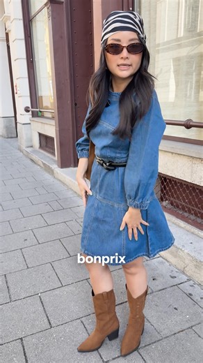 Entdecke die Vintage Kollektion von bonprix – mit lässigem Denim und femininen Retro Flowers. | bonprix