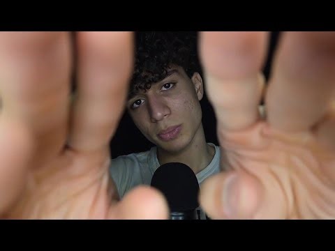 ASMR Tingling Mouth Sounds with Hand Movements