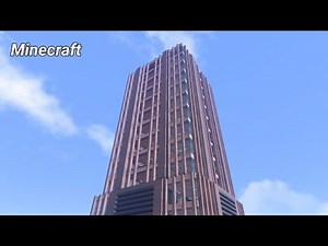 Minecraft Tutorial: How to Build a Office Building(#01)