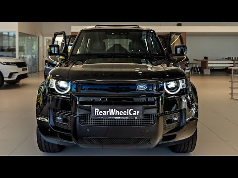 2025 Land Rover Defender 110 - The Black V8 5.0L Offroad Beast ! - Sound, Exterior and Interior -4k