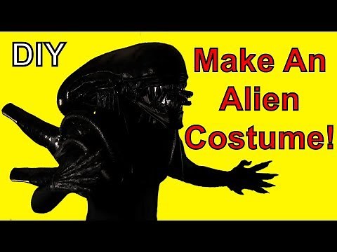 MAKE AN ALIEN COSTUME! - How to Make a Xenomorph