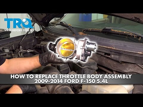 How to Replace Throttle Body Assembly 2009-2014 Ford F-150 5.4L