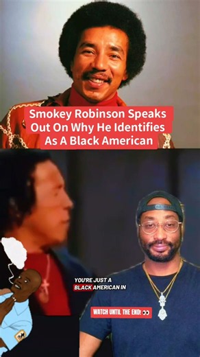 Smokey Robinson Speaks Out On Why He Identifies As A Black American #smokeyrobinson #fba