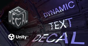 Text Decal: Dynamic, Surface-Aligned & Shaded | Level Design | Unity Asset Store