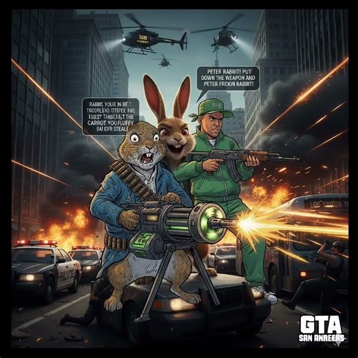 PETER RABBIT GTA San Andreas