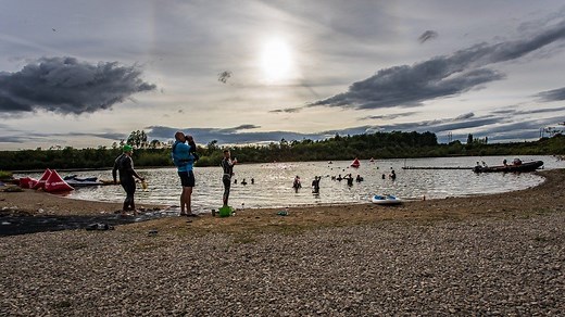Open Water Swimming in the Heart of Yorkshire - Blue Lagoon