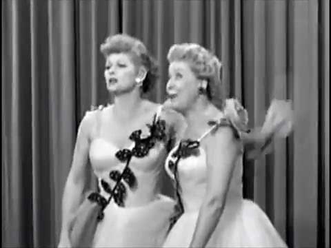 Lucy Ricardo and Ethel Mertz preform friendship