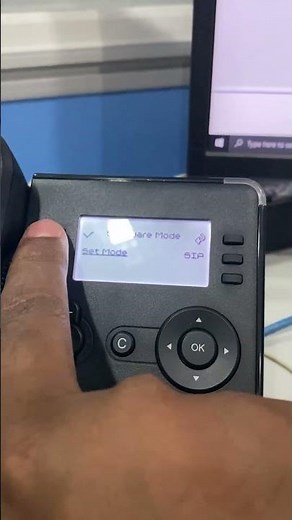 Alcatel Lucent 8008G Switching From Noe To Sip Mode #ipphone #alcatel