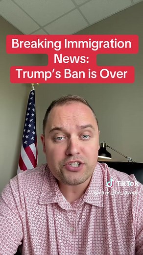 Update/Clarification: This decision applies to USCIS processing inside the U.S. It does not lift or affect visa restrictions for people applying for visas outside the United States at U.S. consulates. Countries List: * Afghanistan * Angola * Antigua and Barbuda * Benin * Burkina Faso * Burundi #immigration #greencard #uscis #uscisnews #immigrationlawyer * Chad * Republic of the Congo * Côte d’Ivoire * Cuba * Dominica * Equatorial Guinea * Eritrea * Gabon * Gambia * Haiti * Iran * Laos * Libya *