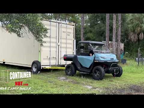 Let's Move Shipping Containers! EZY Wheels + Different Machine Choices