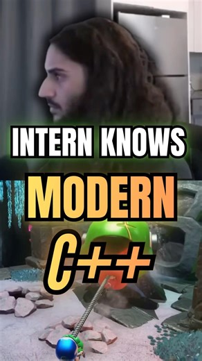 Intern explains a modern concept in C++