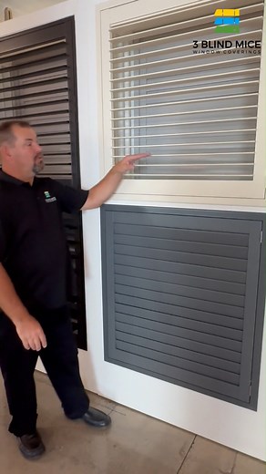 Which shutter louver size fits your home? 📏 2.5” Louvers – Great for French doors & East Coast homes with limited sill depth. 📏 3.5” Louvers – The most popular size nationwide, offering a balance of view and style. 📏 4.5” Louvers – Estate shutters with a bold look, perfect for West Coast homes with deep sills. Find the perfect shutters for your space! Call 📞 800-828-2003 or visit 🌐 3blindmiceusa.com #Shutters #HomeDesign #WindowTreatments #InteriorDesign #windowcoverings #plantationshutters