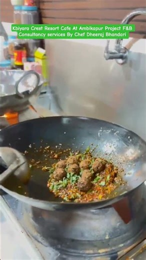 Kbiyara Crest Resort Cafe At Ambikapur Project F&B Consultancy services By Chef Dheeraj Bhandari