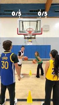 First to Make all Five Shots Wins! Boys vs Girls