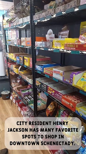 City resident Henry Jackson knows the best places to shop this holiday season are right here in Downtown Schenectady! Thanks Henry for sharing why you love our small businesses so much. Open Door Bookstore: celebrating 50 years Bittersweet Candy Take Two Cafe Graham's Coffee Parlor #shoplocal #dinelocal #smallbusinessaturday | Downtown Schenectady Improvement Corporation