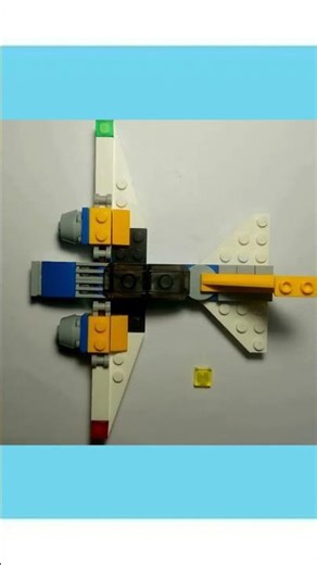 I made a Lego Jet in Stop Motion