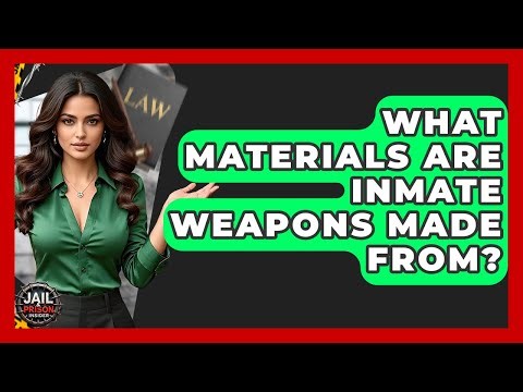What Materials Are Inmate Weapons Made From? - Jail & Prison Insider