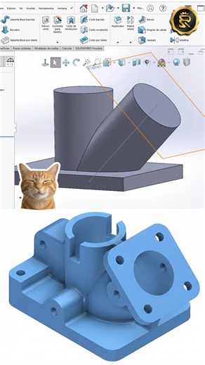 Cuando tus croquis están bien definidos… 🎯 y SolidWorks empieza a respetarte 😎💻 Así se ve cuando la extrusión, los agujeros y la simetría se alinean como debe ser 🔥 Comenta: “ME PASÓ” si alguna vez tu pieza falló por una cota mal puesta 😅 #SolidWorks #IngenieríaMecánica #Modelado3D #CAD #DiseñoMecánico #VidaDeIngeniero #EstudiantesIngeniería #Mecatrónica | Robin Sarmiento