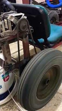 I plugged the Washing Machine Motor into the GO Kart and the result#shorts #gokart#gokartpro#diy