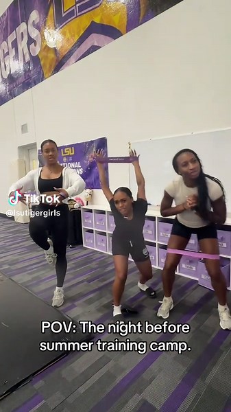 LSU Tiger Girls Summer Camp: Training and Fun