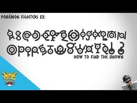 Pokemon Fighters EX: How to get the Unown