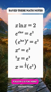 76K views · 464 reactions | Amazing Math Notes | Math Tricks Tutorial | Facebook