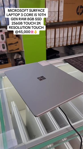 MICROSOFT SURFACE LAPTOP 3 CORE I5 10TH GEN RAM 8GB SSD 256GB TOUCH 2K RESOLUTION TOUCH @45,000🌸🫰#laptop #viralvideos #tiktokviral #tik_tok