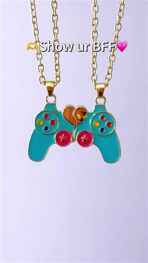 Spongebob and patrick best friend necklaces #bff #gifted