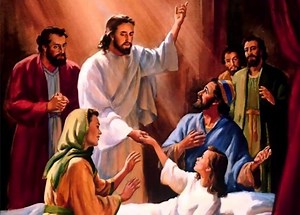 Pictures of Jesus Healing and Helping Others - Pictures of Jesus